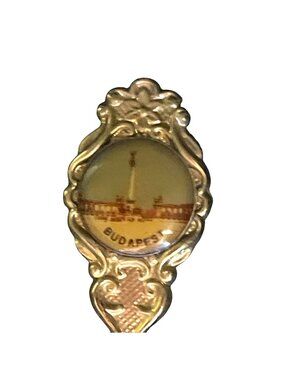 Vintage Budapest Souvenir Collectible Decorative Spoon B16